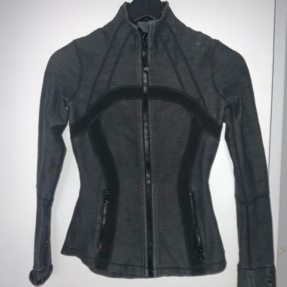 Dark grey Lululemon define jacket